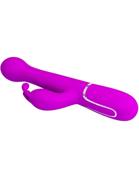 PRETTY LOVE DEJON VIBRADOR RABBIT 3 EN 1 MULTIFUNCION VIOLETA