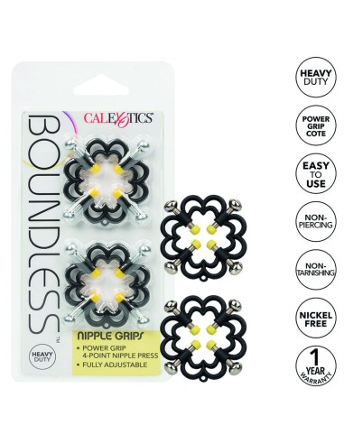 CALIFORNIA EXOTICS BOUNDLESS AGARRES PARA PEZONES