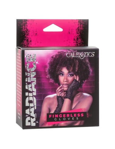 RADIANCE GUANTES SIN DEDO PEDRERIA