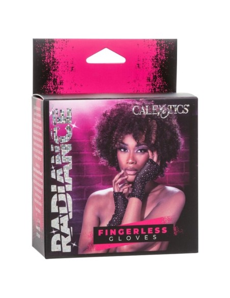RADIANCE GUANTES SIN DEDO PEDRERIA