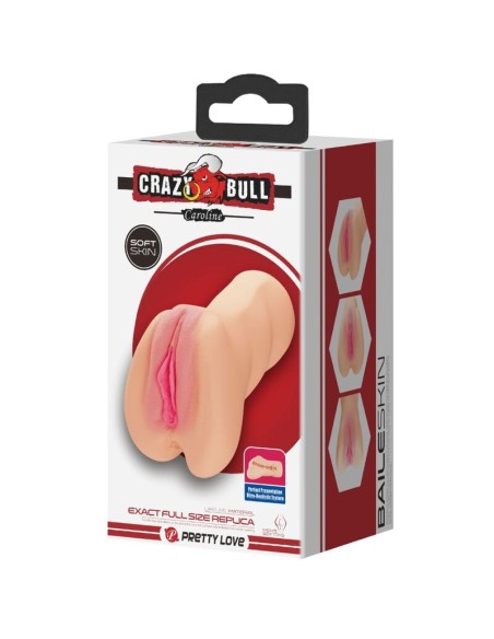 CRAZY BULL CAROLINE MASTUBADOR EN FORMA DE VAGINA