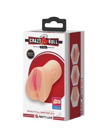 CRAZY BULL ELENA MASTUBADOR EN FORMA DE VAGINA