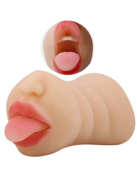 CRAZY BULL SARAH MASTUBADOR EN FORMA DE VAGINA DOBLE ENTRADA