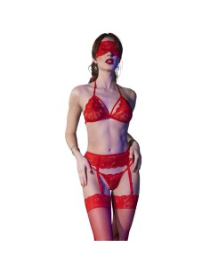 CHILIROSE CR 4467 SET CUATRO PIEZAS ROJO S M