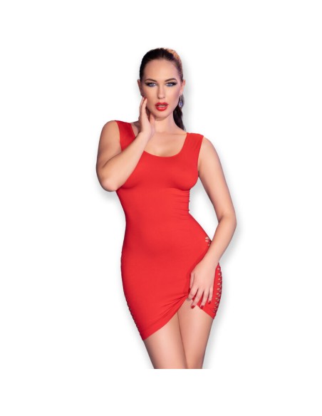 CHILIROSE CR 4622 VESTIDO ROJO S M