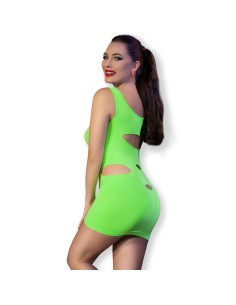 CHILIROSE CR 4621 VESTIDO VERDE S M 2