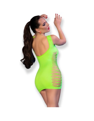 CHILIROSE CR 4618 VESTIDO VERDE S M