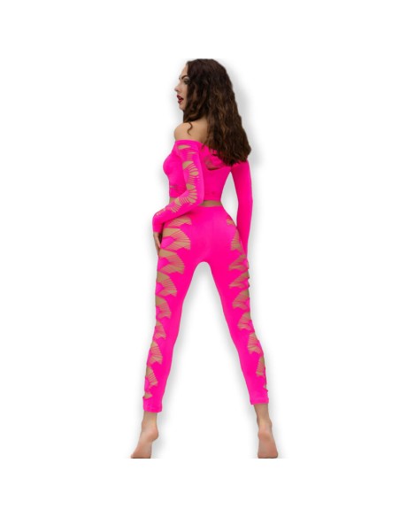 CHILIROSE CR 4632 TOP PANTALON FUCSIA S L