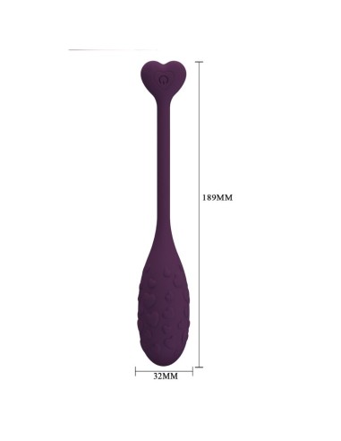 PRETTY LOVE FISHERMAN HUEVO VIBRADOR LILA CONTROLADO POR APP