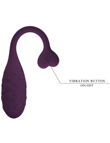 PRETTY LOVE FISHERMAN HUEVO VIBRADOR LILA CONTROLADO POR APP