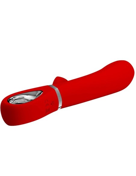 PRETTY LOVE THOMAS VIBRADOR PUNTO G MULTIFUNCION ROJO