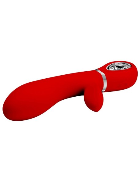 PRETTY LOVE THOMAS VIBRADOR PUNTO G MULTIFUNCION ROJO