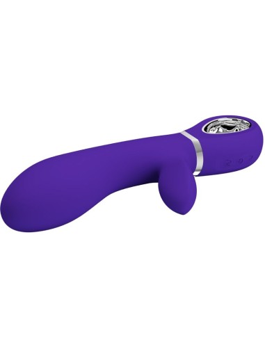 PRETTY LOVE THOMAS VIBRADOR PUNTO G MULTIFUNCION VIOLETA