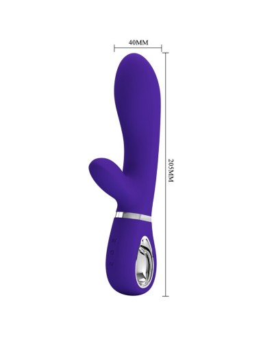 PRETTY LOVE THOMAS VIBRADOR PUNTO G MULTIFUNCION VIOLETA