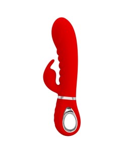 PRETTY LOVE PRESCOTT VIBRADOR PUNTO G MULTIFUNCION ROJO