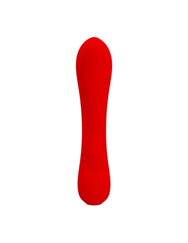 PRETTY LOVE PRESCOTT VIBRADOR RECARGABLE ROJO