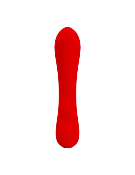 PRETTY LOVE PRESCOTT VIBRADOR RECARGABLE ROJO