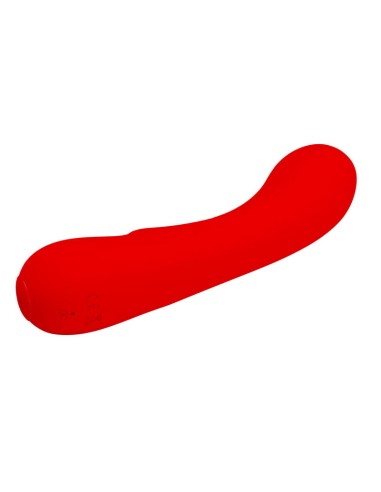 PRETTY LOVE PRESCOTT VIBRADOR RECARGABLE ROJO