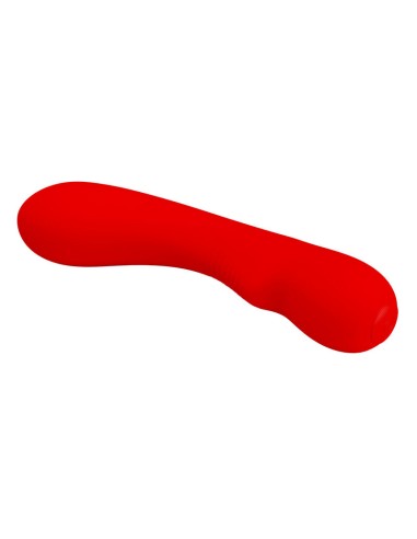 PRETTY LOVE PRESCOTT VIBRADOR RECARGABLE ROJO