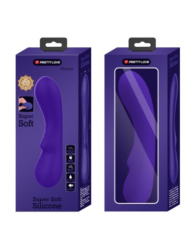 PRETTY LOVE PRESCOTT VIBRADOR RECARGABLE LILA