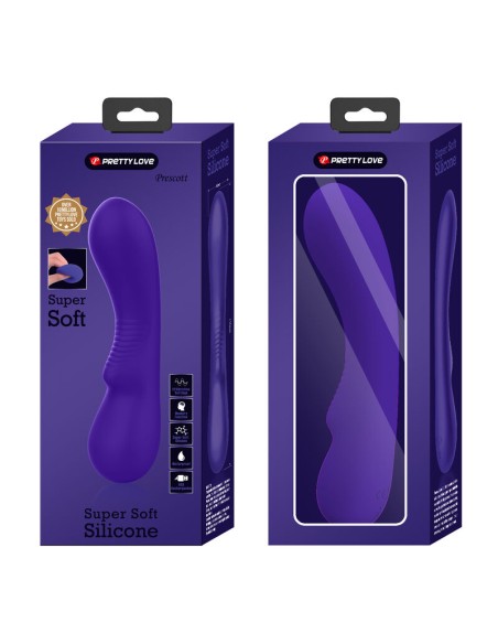 PRETTY LOVE PRESCOTT VIBRADOR RECARGABLE LILA