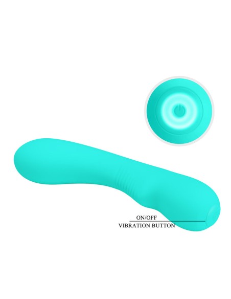 PRETTY LOVE PRESCOTT VIBRADOR RECARGABLE VERDE AGUA