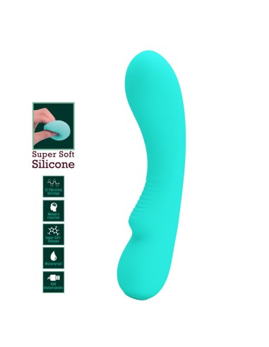 PRETTY LOVE PRESCOTT VIBRADOR RECARGABLE VERDE AGUA