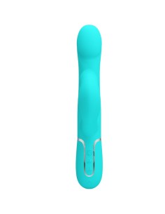 PRETTY LOVE VIBRADOR RABBIT PERLAS VERDE AGUA 2