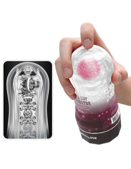 PRETTY LOVE FUNDA MASTURBADORA ROSA