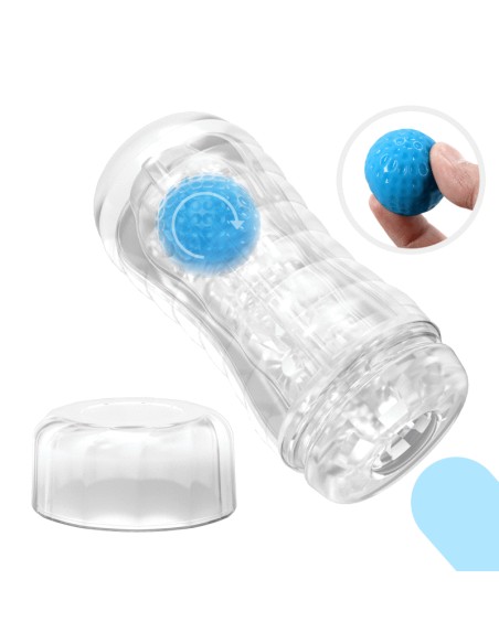 PRETTY LOVE PLANET FUNDA MASTURBADORA AZUL