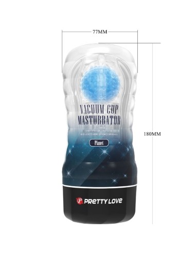 PRETTY LOVE PLANET FUNDA MASTURBADORA AZUL