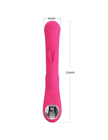 PRETTY LOVE LAMAR VIBRADOR RABBIT PUNTO G ROSA
