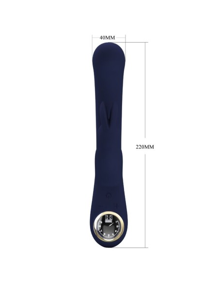PRETTY LOVE LAMAR VIBRADOR RABBIT PUNTO G AZUL
