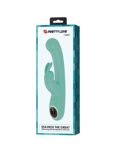 PRETTY LOVE LAMAR VIBRADOR RABBIT PUNTO G VERDE