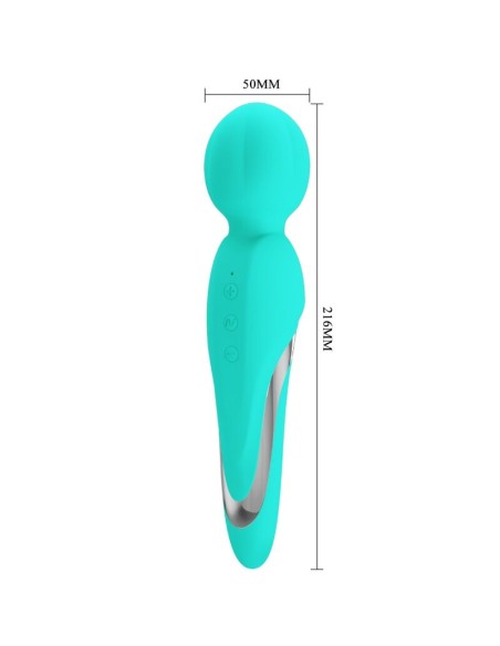 PRETTY LOVE WALTER VIBRADOR WAND VERDE AGUA