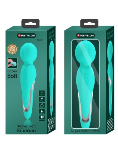 PRETTY LOVE WALTER VIBRADOR WAND VERDE AGUA