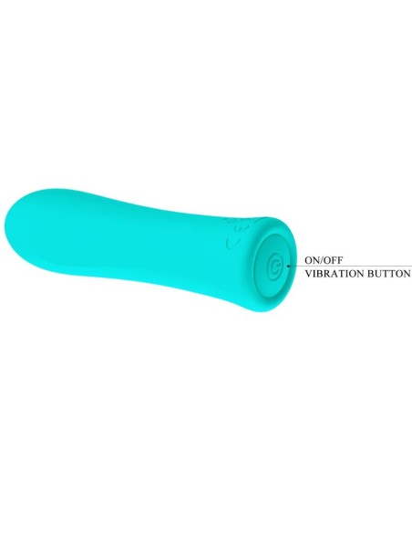 PRETTY LOVE ALFREDA VIBRADOR SUPER POWER VERDE AGUA