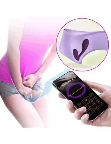 PRETTY LOVE BAIRD G SPOT 12 VIBRACIONES RECARGABLE LILA APP
