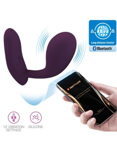 PRETTY LOVE BAIRD G SPOT 12 VIBRACIONES RECARGABLE LILA APP