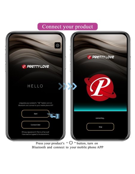 PRETTY LOVE BAIRD G SPOT 12 VIBRACIONES RECARGABLE LILA APP