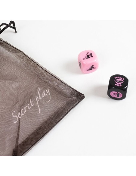 SECRET PLAY JUEGO 2 DADOS FOREPLAY FANATICS