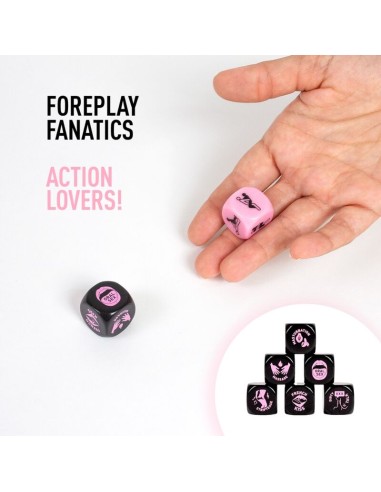 SECRET PLAY JUEGO 2 DADOS FOREPLAY FANATICS