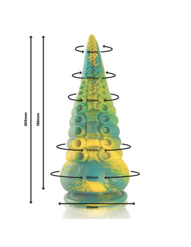 EPIC CETUS DILDO TENTACULO VERDE TAMANO GRANDE