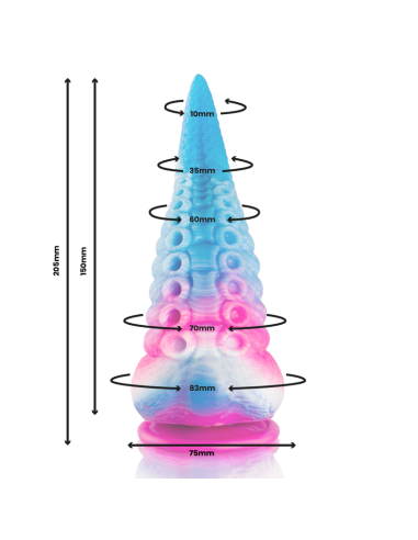 EPIC SCYLLA DILDO TENTACULO AZUL TAMANO GRANDE
