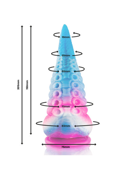 EPIC SCYLLA DILDO TENTACULO AZUL TAMANO GRANDE