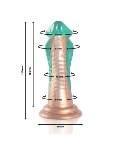 EPIC PYTHON DILDO COBRA VERDE