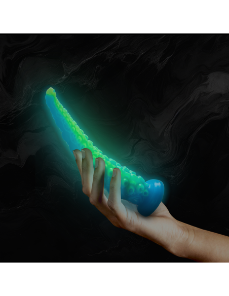 EPIC SCYLLA DILDO TENTACULO FINO FLUORESCENTE TAMANO PEQUENO EPIC SCYLLA DILDO TENTACULO FINO FLUORESCENTE TAMANO PEQUENO