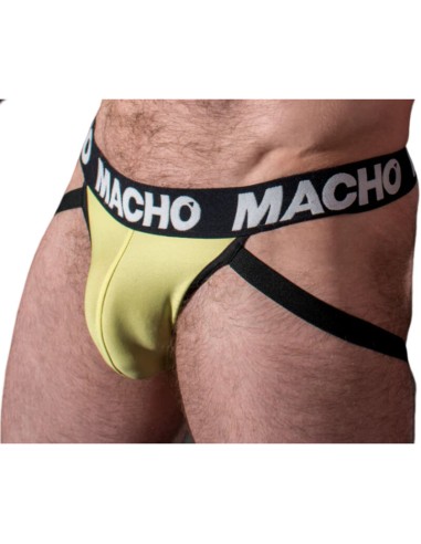 MACHO MX25A JOCK AMARILLO LYCRA S