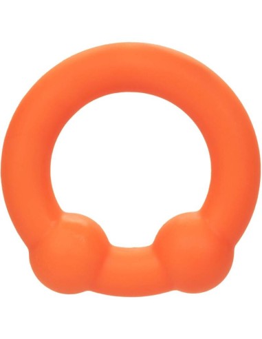 CALIFORNIA EXOTICS ALPHA ANILLO DOBLE BOLA NARANJA