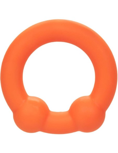 CALIFORNIA EXOTICS ALPHA ANILLO DOBLE BOLA NARANJA